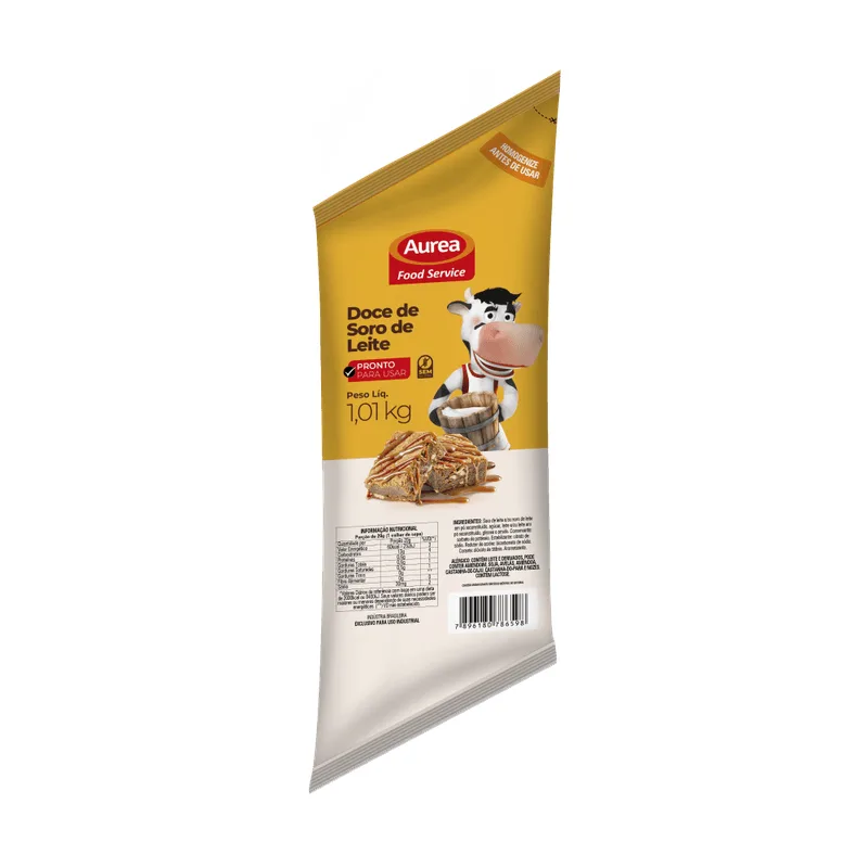 Recheio de Doce Soro de Leite Aurea 1,01kg