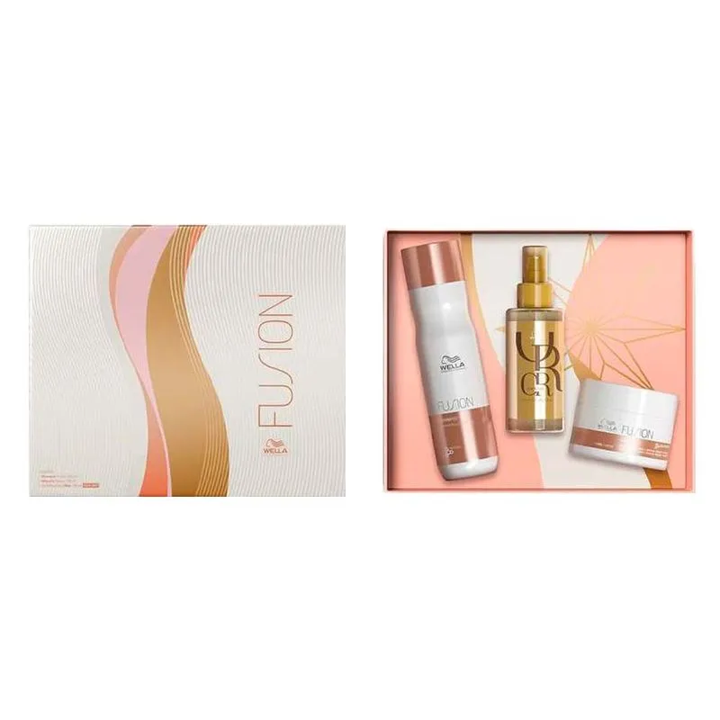 Wella Professionals Fusion Kit Shampoo + Máscara + Óleo Kit