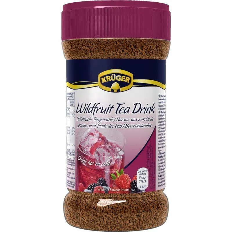 Kit 10 Chás De Frutas Silvestres Instantâneo Krger 400g