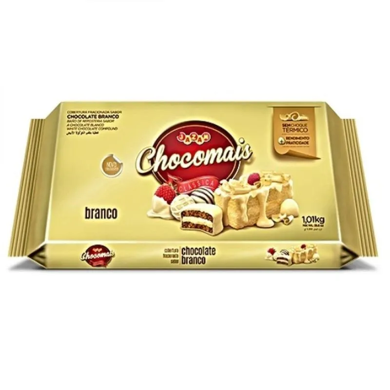 Chocomais Branco 1kg - Jazam