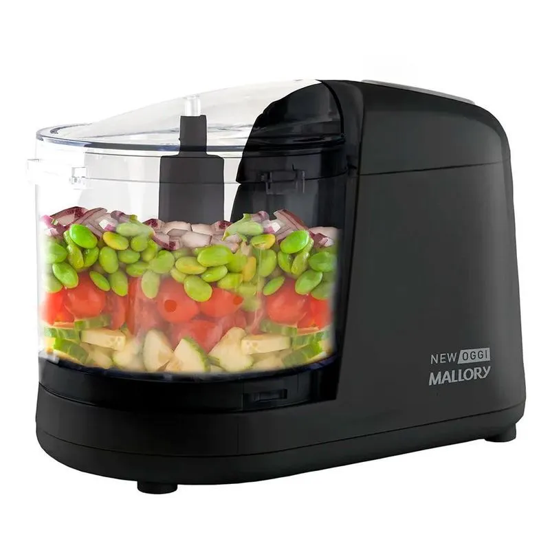 Mini Processador Mallory New Oggi 150W 350Ml 220V Preta 220V