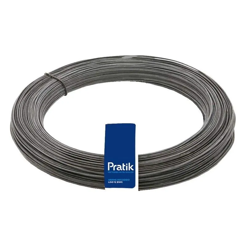Arame Recozido Pratik Liso 12 Bwg 2,77mm 1kg