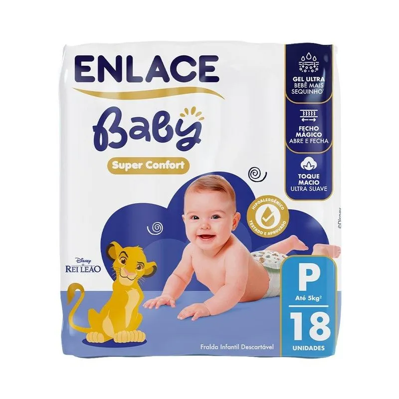 Fralda Descartável Enlace Baby Disney Jumbinho