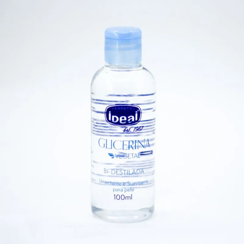 Glicerina Ideal Bi-Destilada 100ml CX 24