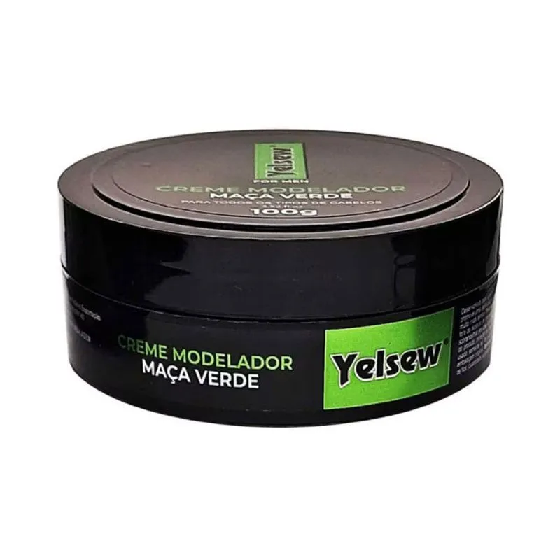 Creme Capilar Modelador Yelsew Maçã Verde 100g CX 24