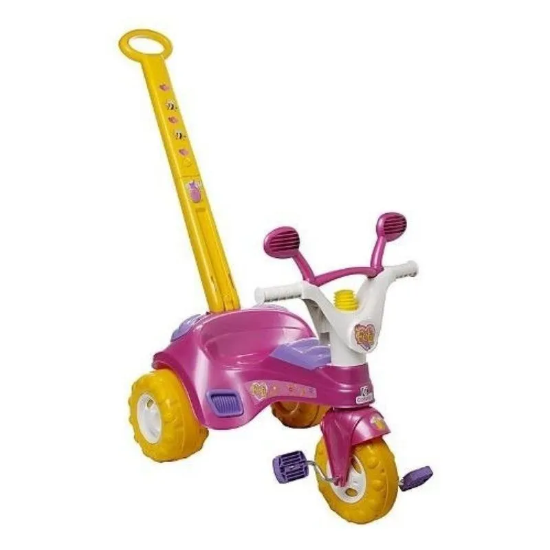 Triciclo Fofy Com Empurrador - Cotiplás