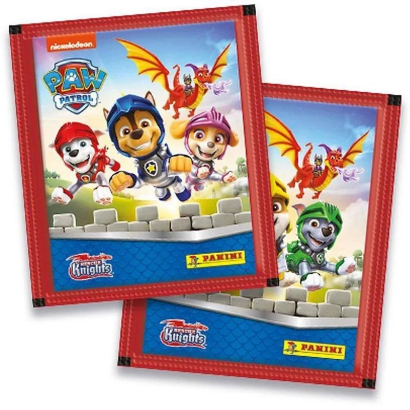 Figurinhas Patrulha Canina Envelope Com 5 Pct Com 20