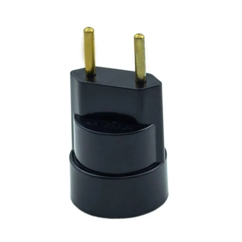 Soquete Adaptador Thompson Nylon Com Plugue Macho 2p 250v Preto - Embalagem Com 50 Unidades