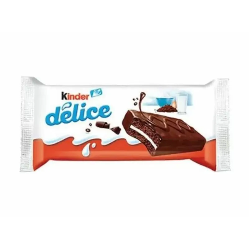 Bolinho Kinder Delice Com 10 Unidades De 39g