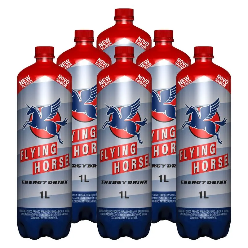 Energético Flying Horse Energy Drink 1l 6 Unidades