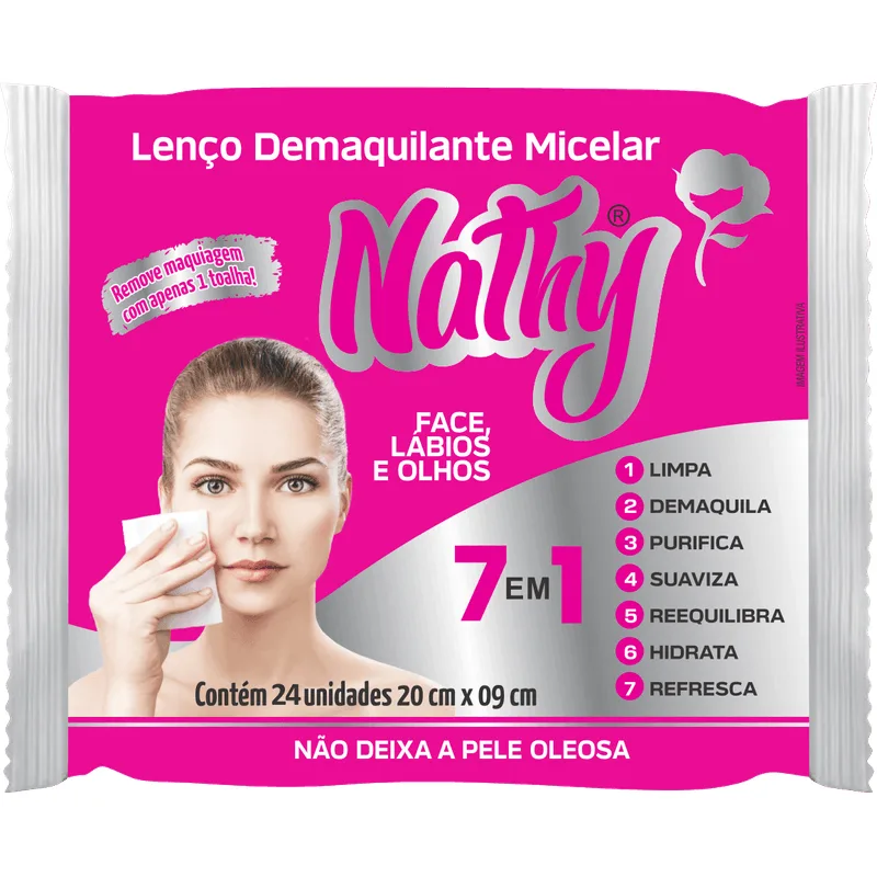 Lenco Demaquilante Nathy Micelar C/24 CX 24
