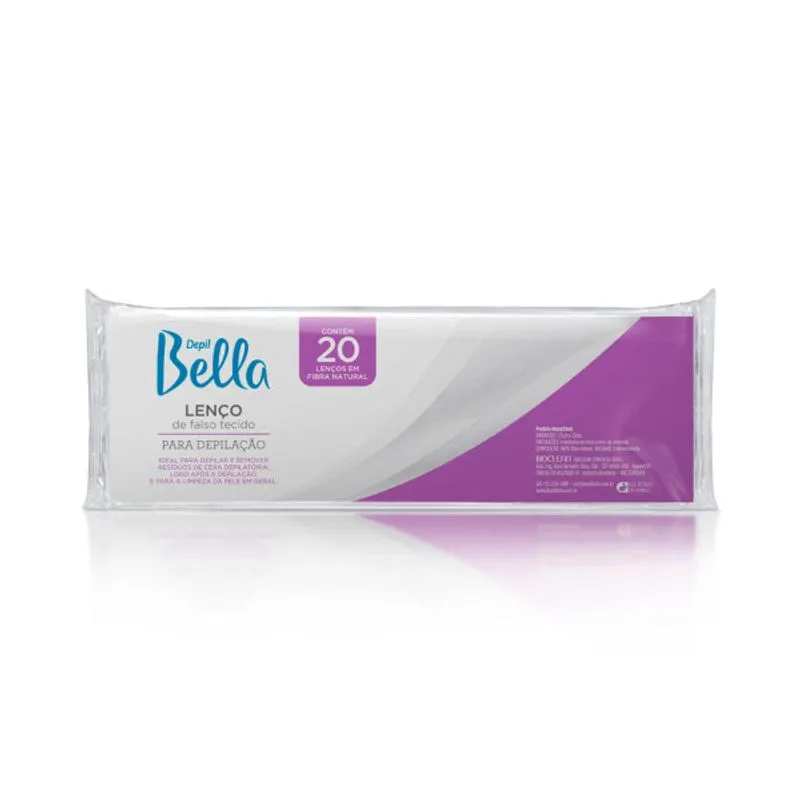 Lenço Depil Bella Gran Style Papel Com 20 unidades CX 18