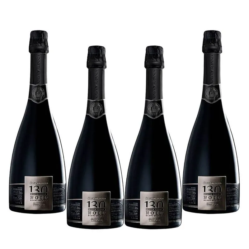Espumante 130 Brut Blanc De Noir Casa Valduga 4un Lilies