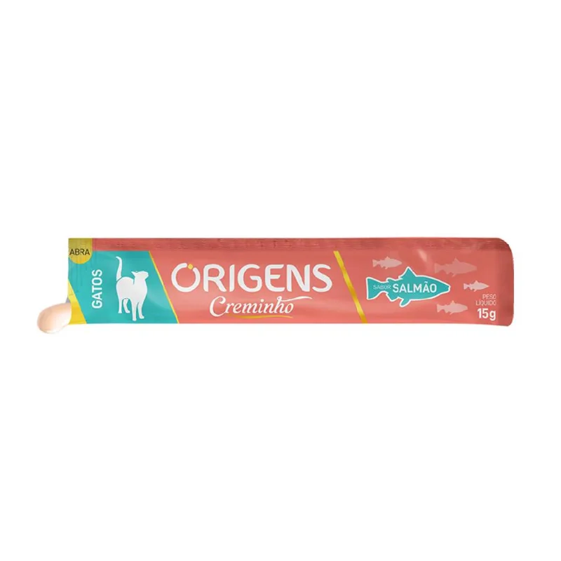 Pure Creminho Origens Para Gatos Salmao 60g