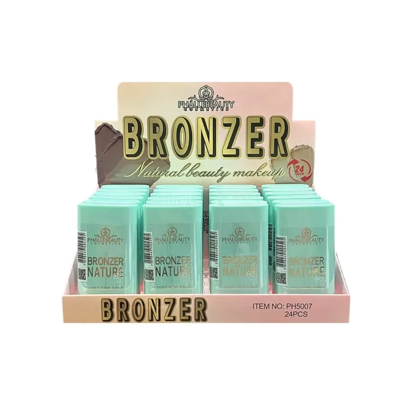 Bronzer Nature C/24 Unid - Phallebeauty (PH5007)