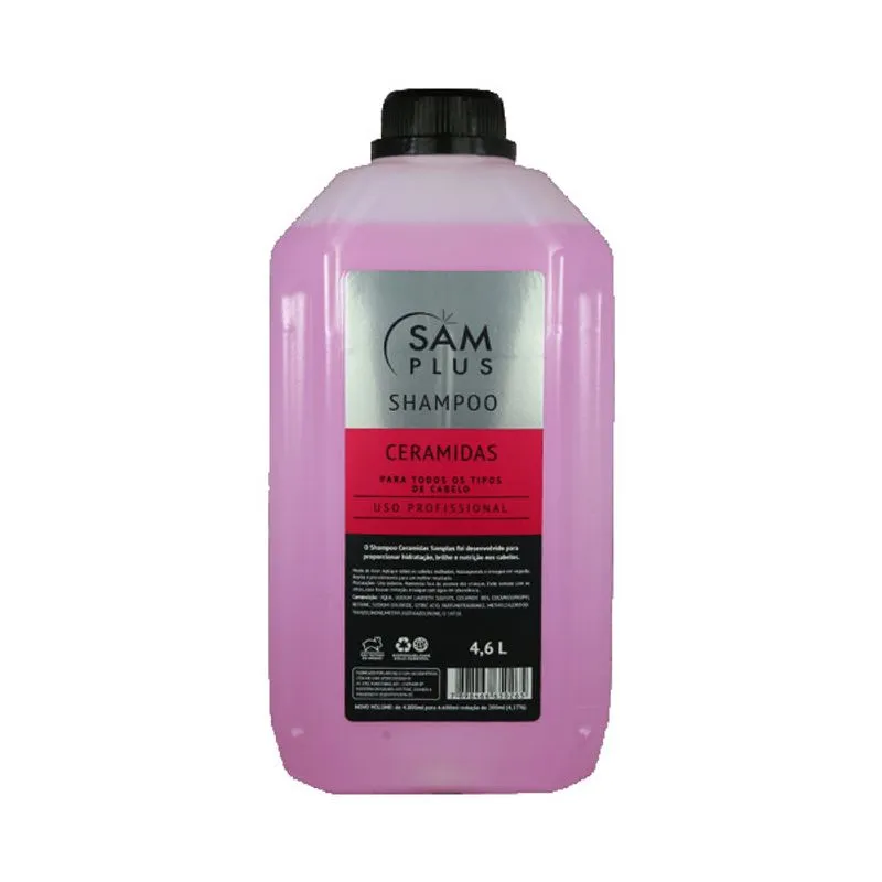 Shampoo Samplus Ceramidas 4600ml CX 4