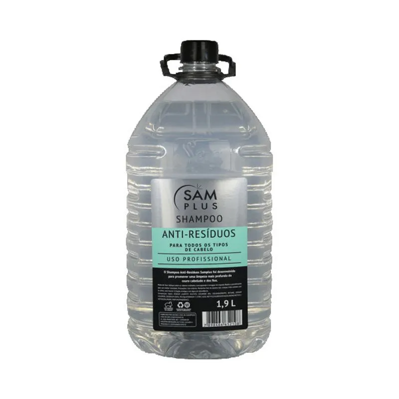 Shampoo Samplus 1,9l Anti Residuos CX 6