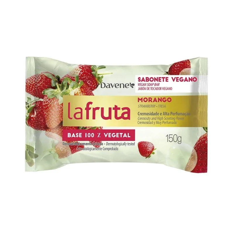 Sabonete La-fruta Morango 150g Embalagem Com 36 Unidades
