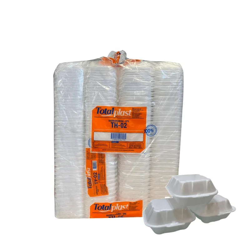 Hamburgueira Isopor Totalplast Th02 4x100