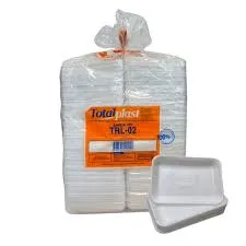 BANDEJA TOTALPLAST EPS TRL-02 - 210X140X18 MM 400 UND