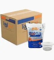 KIT POTE E TAMPA 200ML REDONDO PP 18X24