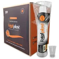 COPO DESCARTAVEL TOTALPLAST PP 330ML TR LISO CX C/ 1.000UN