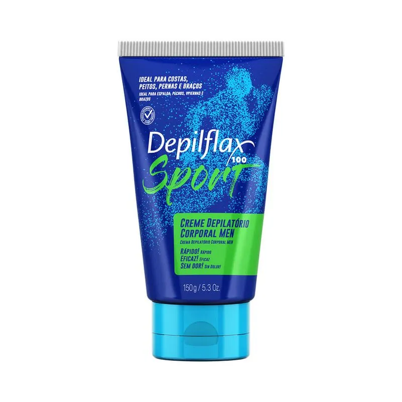 Creme Corporal Depilflax 150g Depilatorio Men CX 6