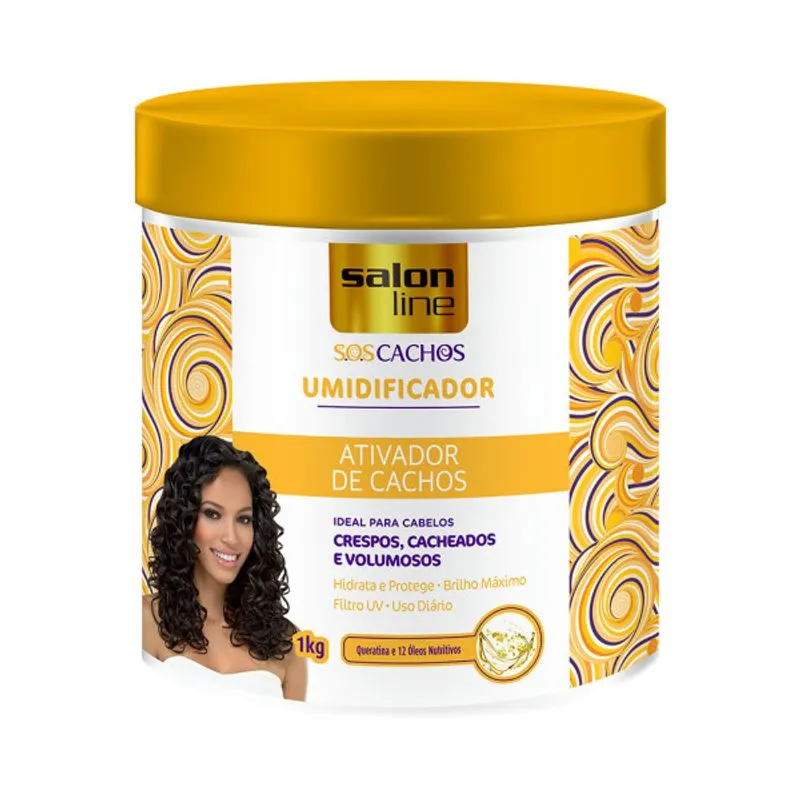 Ativador de Cachos Salon Line Umidificador 1kg CX 6
