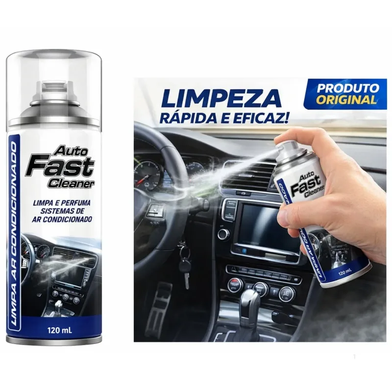 Limpa Ar Condicionado Spray Higienizador Auto Fast LAVANDA