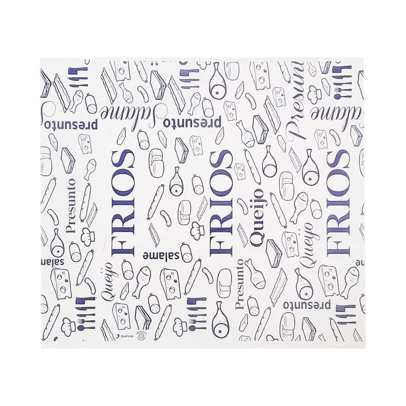 Papel Acoplado Para Frios Fatiados 30 X 37 Cm 2.800 Folhas