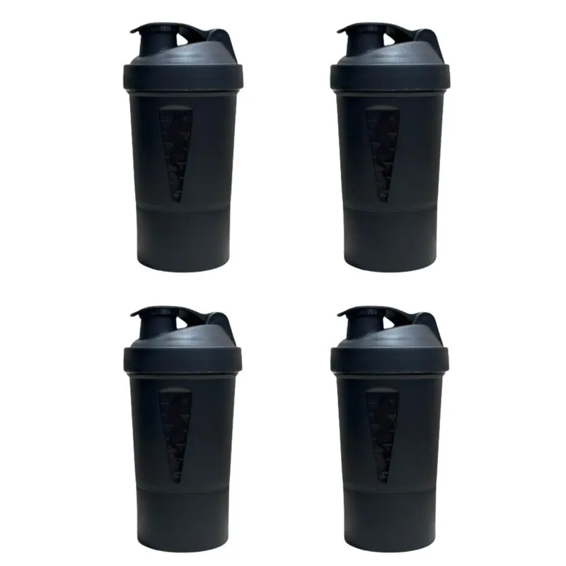 Kit Com 4 Coqueteleiras Com Compartimento