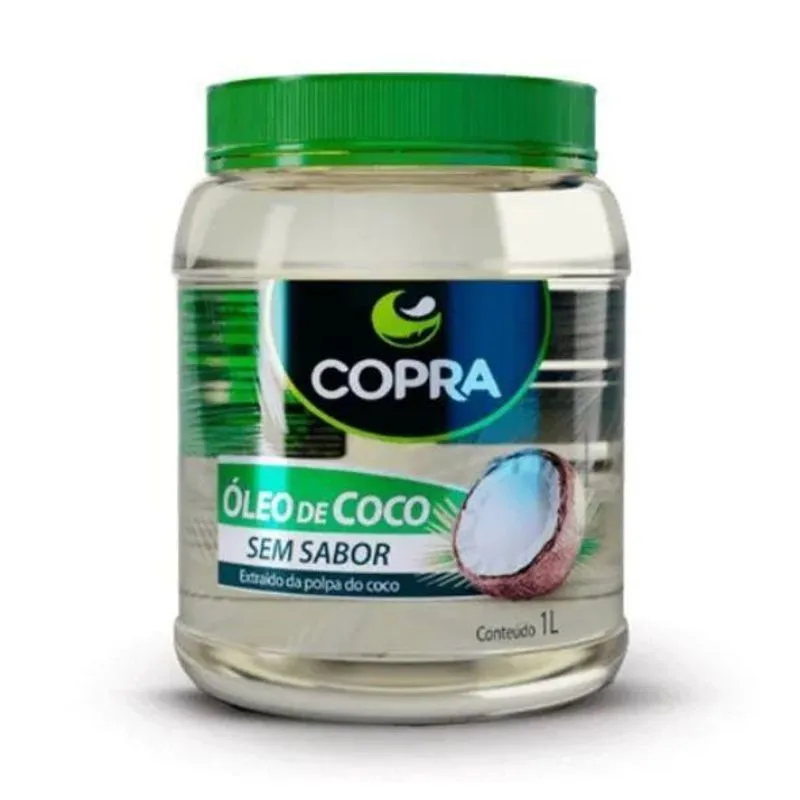 Óleo de Coco Sem Sabor Copra 1L