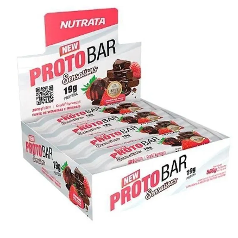 Barra Protobar Sensations 70 Gr Display Com 8 Barras
