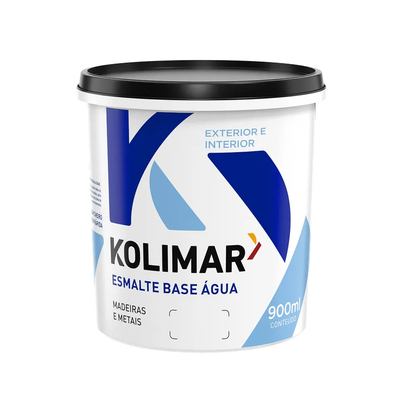 Tinta Esmalte Fosco Branco Neve 900ml Kolimar