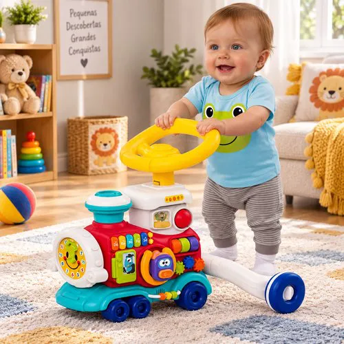 Andador Infantil Multiatividades Baby Trenzinho