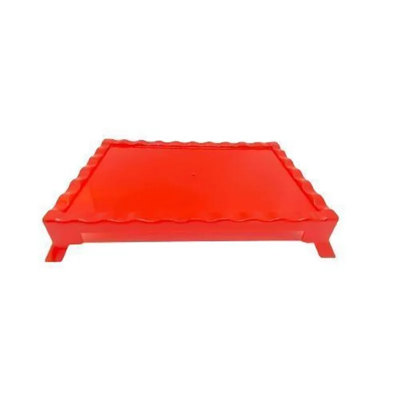 Tabuleiro Retangular Médio Vermelho