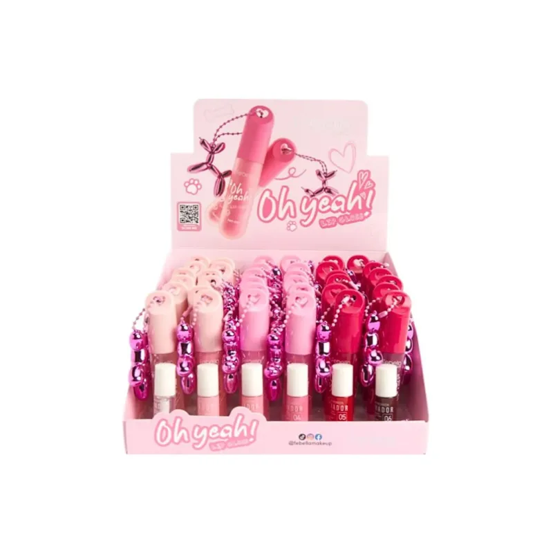 Lip Gloss Oh Yeah C/36 Unid - Febella (LG40112)