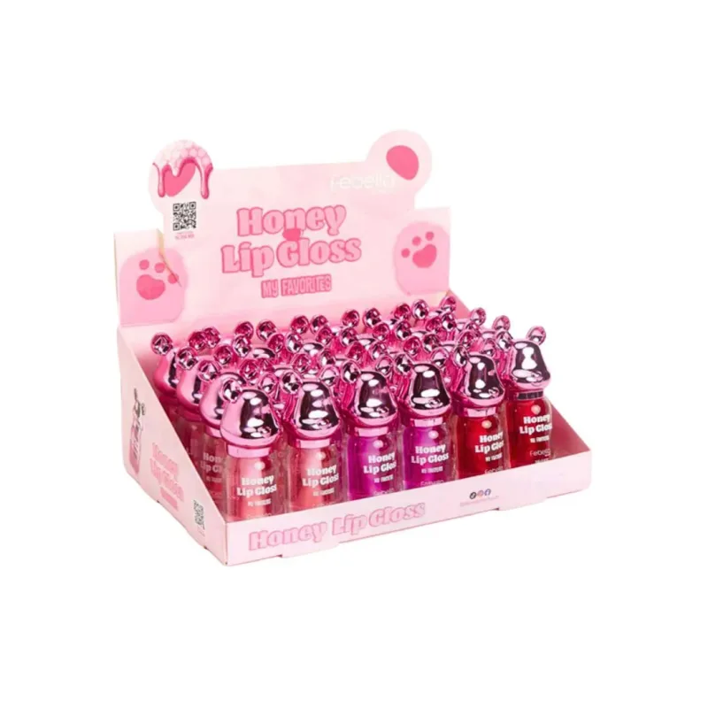 Lip Gloss Honey C/24 Unid - Febella (LG40541)