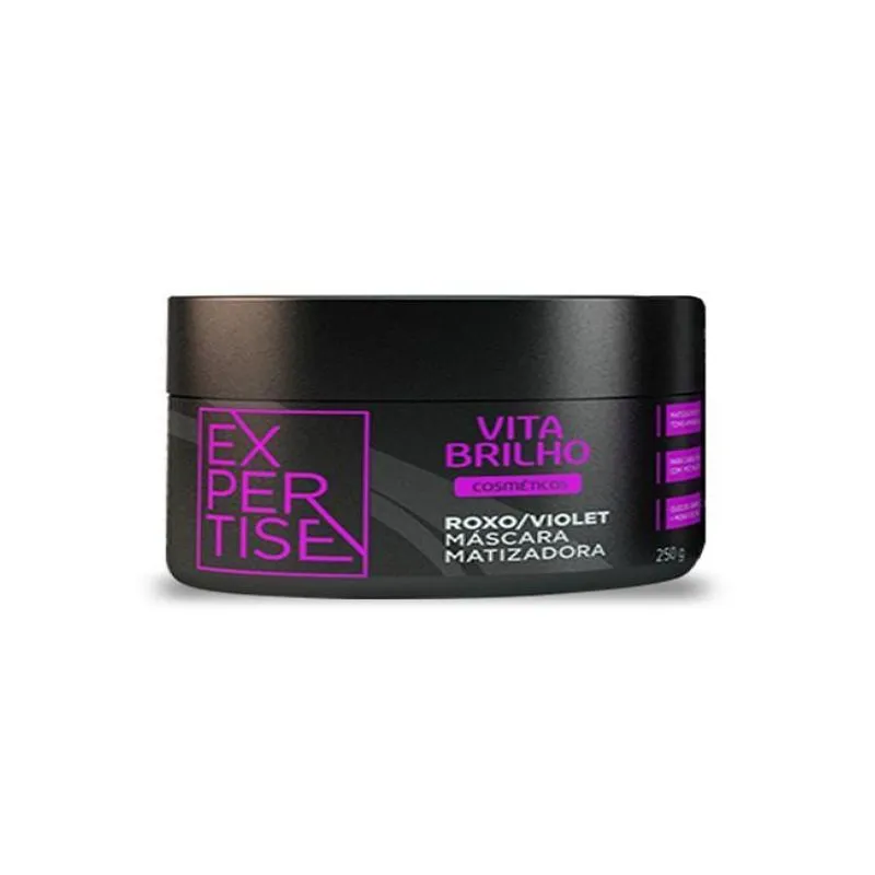 Máscara Matizadora Roxo/violet 250 G Vita Brilho