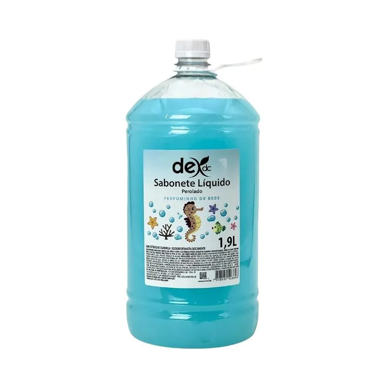 Sabonete Líquido Soft Fix Dex Perfuminho de Bebê 1,9L CX 6