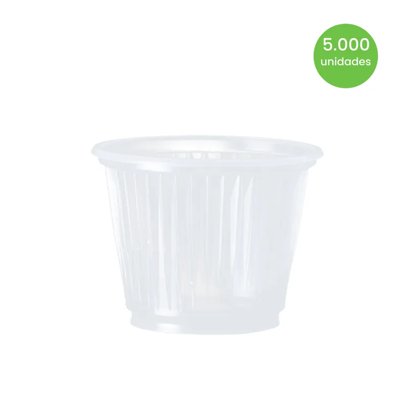 Copo de 50ml Translúcido Cristalcopo com 5.000 unidades