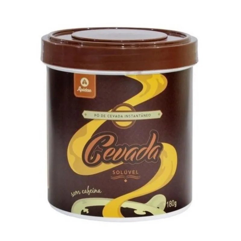 Cevada Solúvel - Caixa Com 12 Potes 180g Cada