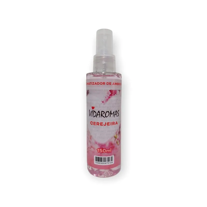 Aromatizador De Ambientes (spray) Cerejeira 150ml Vidaromas