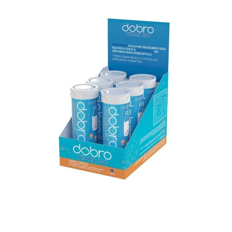 Display Hidratação Iso Sabor Laranja 6 X10 Tbs