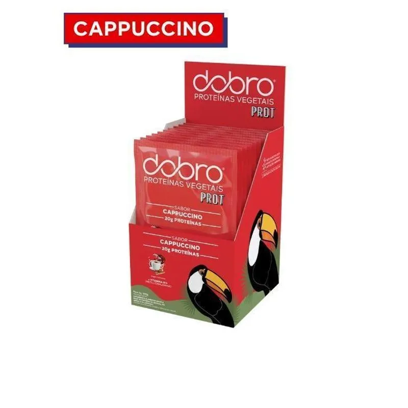 Sachê Proteína Cappuccino 10 Un X 30g - Proteínas Vegetais