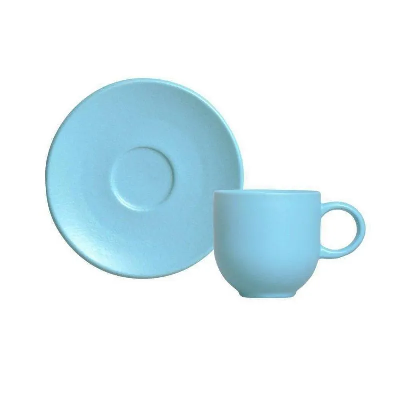 Xícara De Café Cerâmica Coup Stoneware Ártico 6 Peças Porto