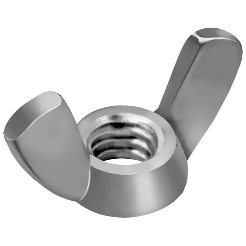 PORCA BORBOLETA CISER 1/4" ZINCADO UNC 500 PEÇAS