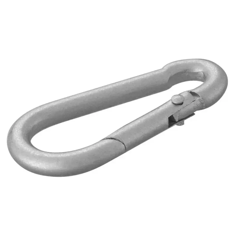 Mosquetão Com Trava 5x50mm 45kg Acerosid 10 Peças