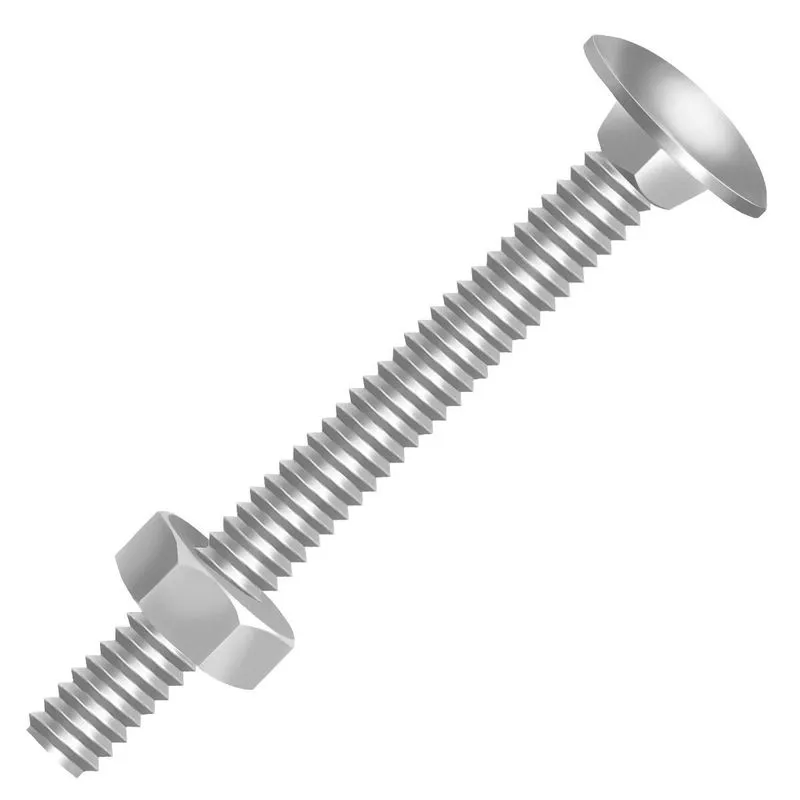 PARAFUSO FRANCÊS PORCA 5/16"X1.1/4" ZINCADO CISER 200 PEÇAS