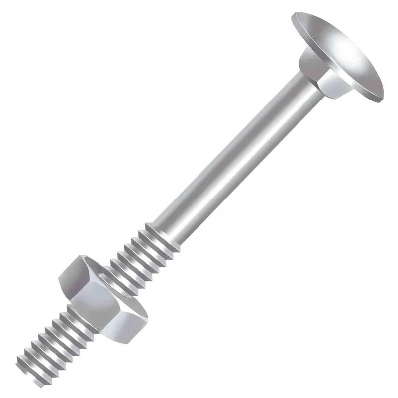 Parafuso Francês Porca Sext 5/16"X 3.1/2" Zinc 100 Pçs Ciser